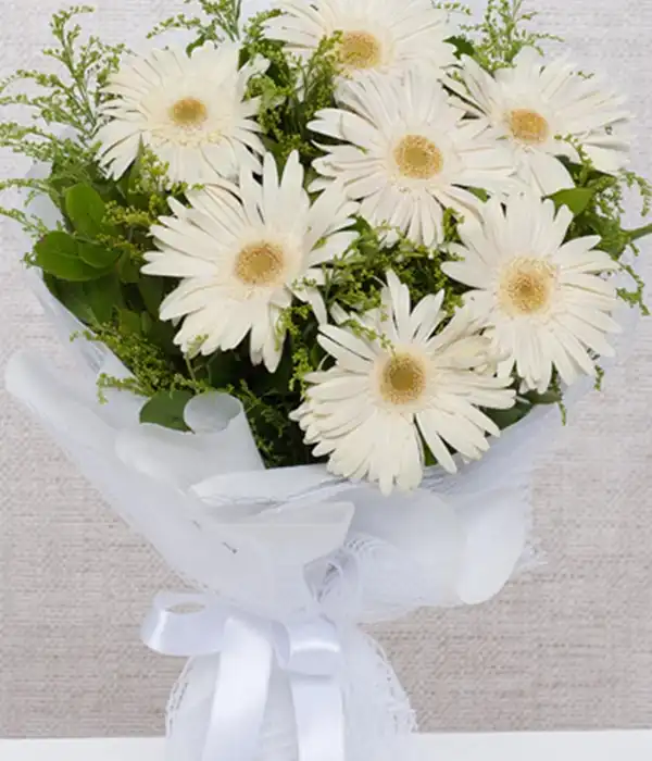 Beyaz Garbela Buketi