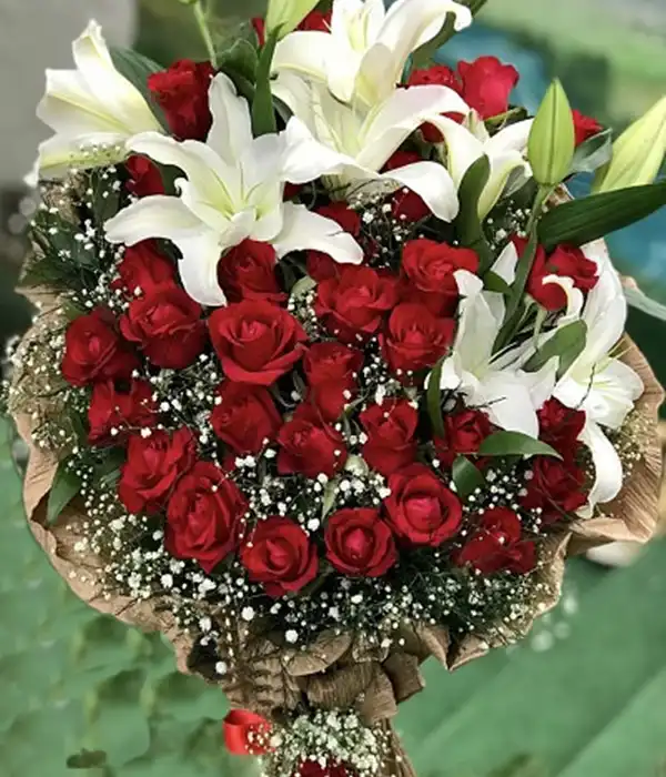 Lilyum & Gül Buketi