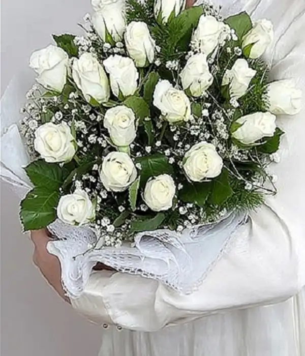 Beyaz Gül Buketi
