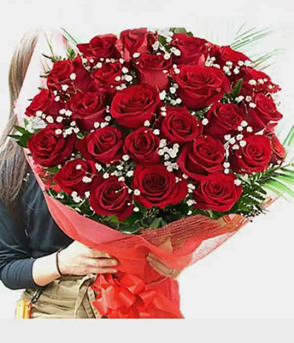 101 Kırmızı Gül Buketi